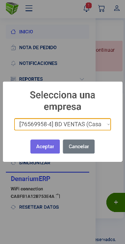 Denarium Satelite pantalla 4